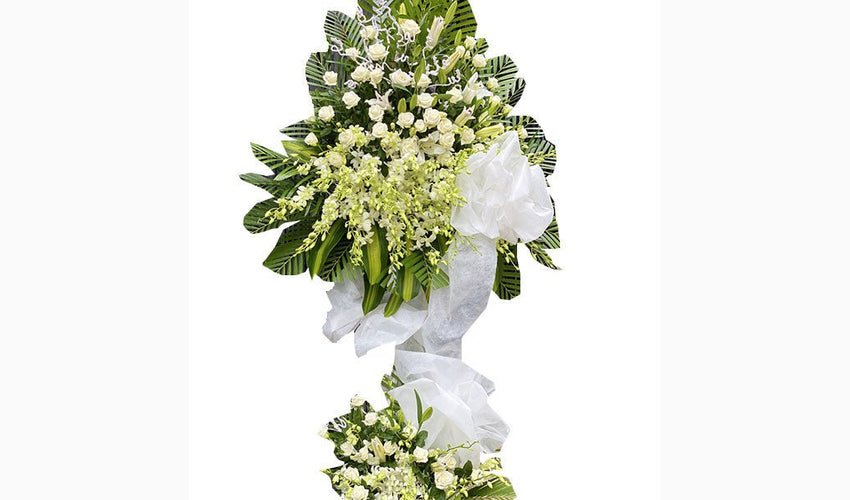 Cách Ghi Chữ Vòng Hoa Chia Buồn Cho Ông Bà — Hoa Sài Gòn