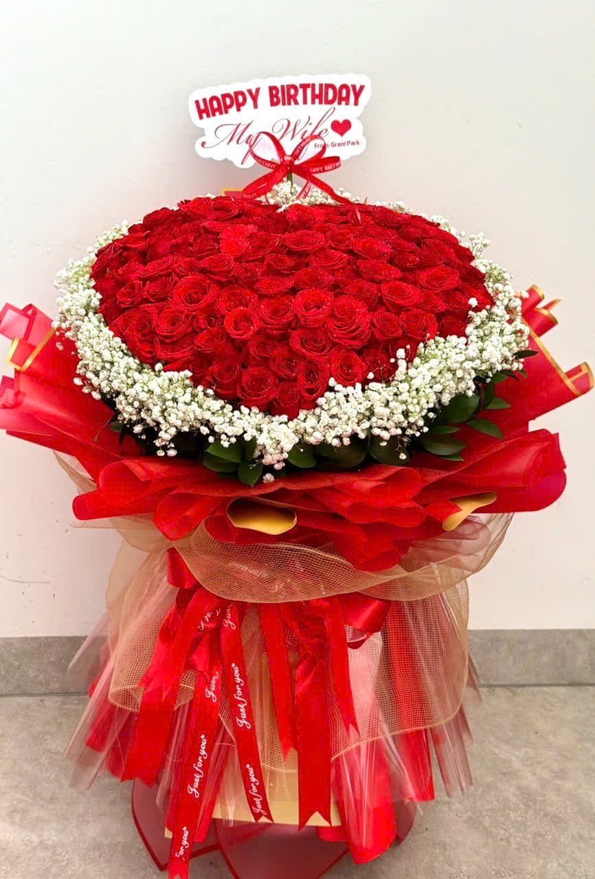 Ý Nghĩa Số lượng hoa hồng nói thay trái tim bạn - Hoa Sài Gòn