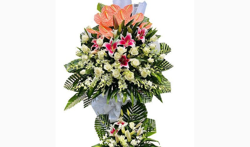 Cách Ghi Chữ Vòng Hoa Chia Buồn Cho Người Mất Khi Còn Trẻ — Hoa Sài Gòn