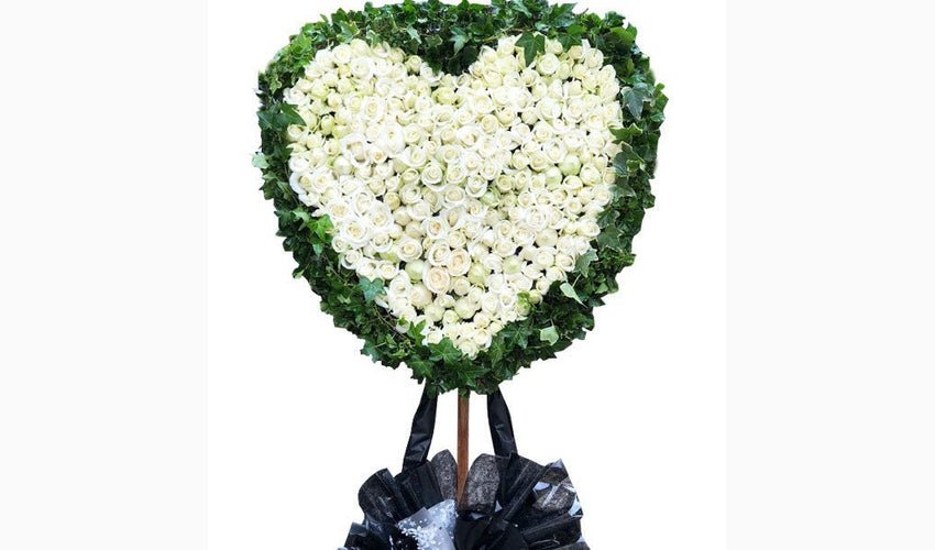 Cách Ghi Chữ Vòng Hoa Chia Buồn Thay Mặt Công Ty — Hoa Sài Gòn