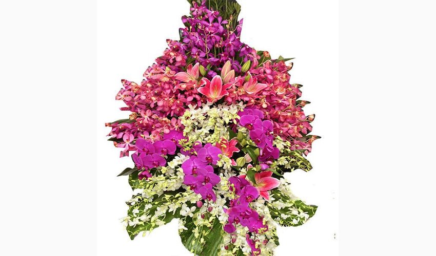 Giao Hoa Chia Buồn Trực Tiếp Đến Nhà Tang Lễ — Hoa Sài Gòn