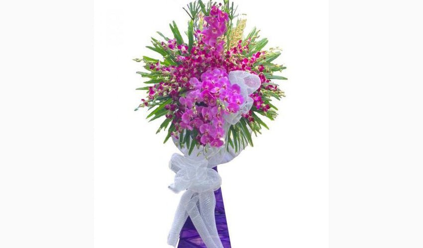 Kệ Hoa Chia Buồn — Hoa Sài Gòn