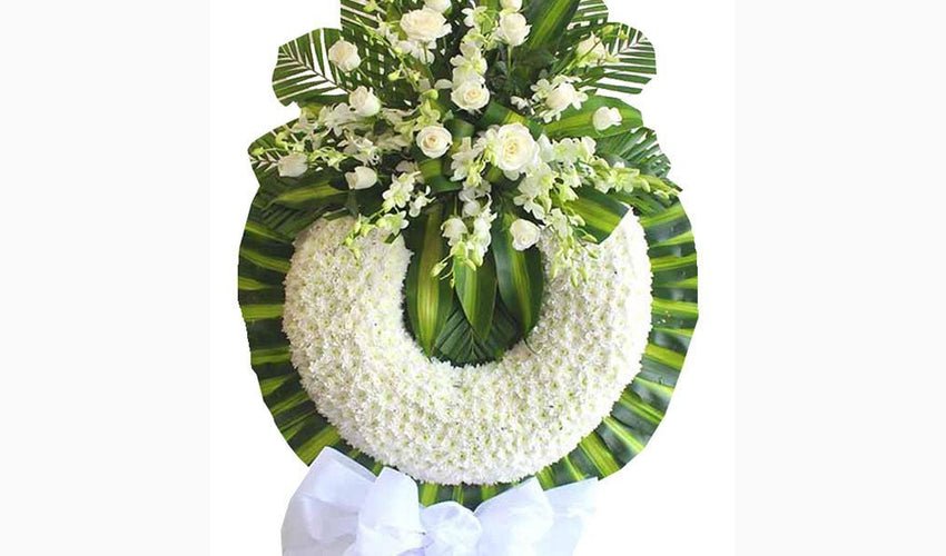 Vòng Hoa Chia Buồn — Hoa Sài Gòn