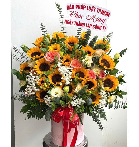 Hoa hướng dương tặng sinh nhật — Hoa Sài Gòn