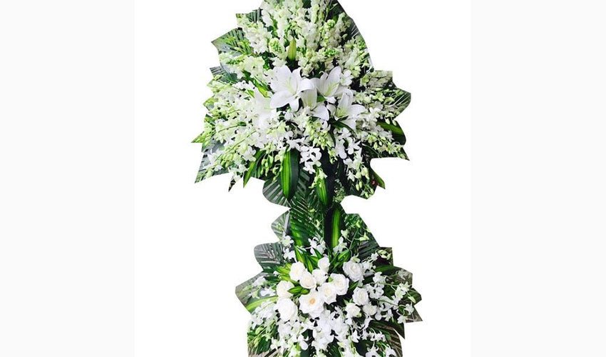 Hoa Viếng Tang Lễ Cho Người Thân Trong Gia Đình — Hoa Sài Gòn