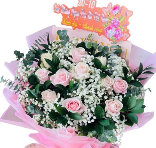 Hoa nhiều màu trong bộ sưu tập 20 tháng 10