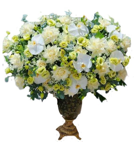 Bình Hoa Khai Trương Đẹp Vạn Lợi - Hoa Sài Gòn