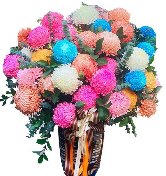 Bình Hoa Khai Trương Sanh Chảnh - Hoa Sài Gòn