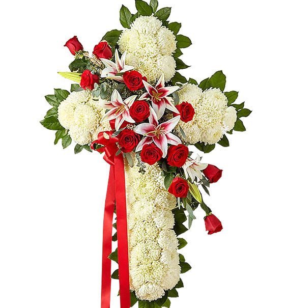 Hoa Viếng Chia Buồn Công Giáo - Hoa Sài Gòn