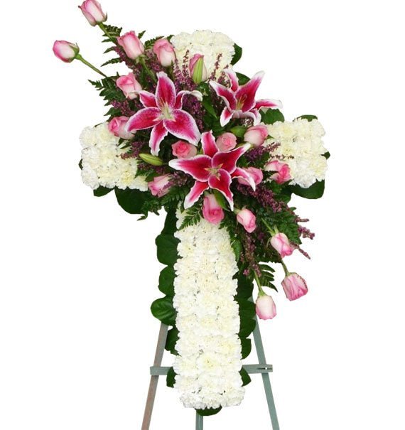 Hoa Viếng Đám Tang Công Giáo - Hoa Sài Gòn