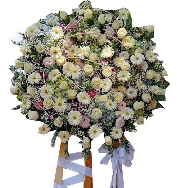 Hoa Viếng Tang Lễ Đẹp Nhất - Hoa Sài Gòn