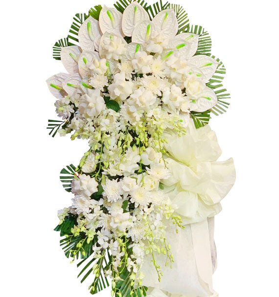 Kệ Hoa Chia Buồn 11 - Hoa Sài Gòn