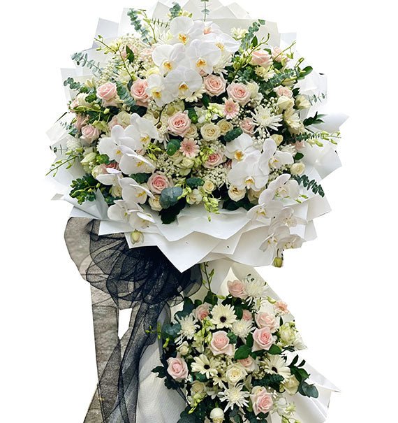 Kệ Hoa Chia Buồn 17 - Hoa Sài Gòn