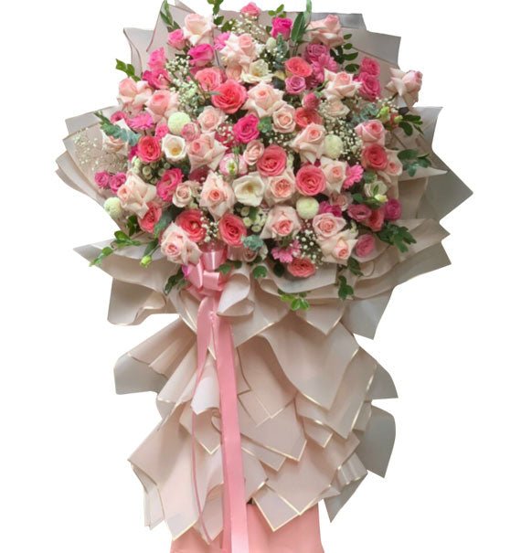 Kệ Hoa Khai Trương 74 - Hoa Sài Gòn