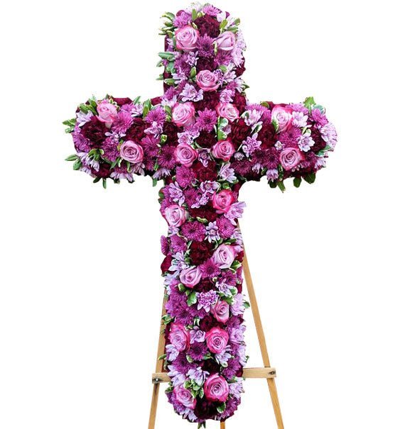 Kệ Hoa Tang Chia Buồn Công Giáo - Hoa Sài Gòn