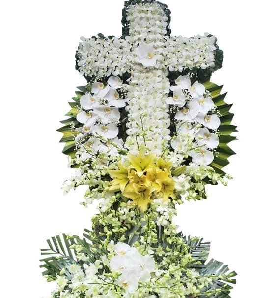 Kệ Hoa Tang Viếng Công Giáo - Hoa Sài Gòn