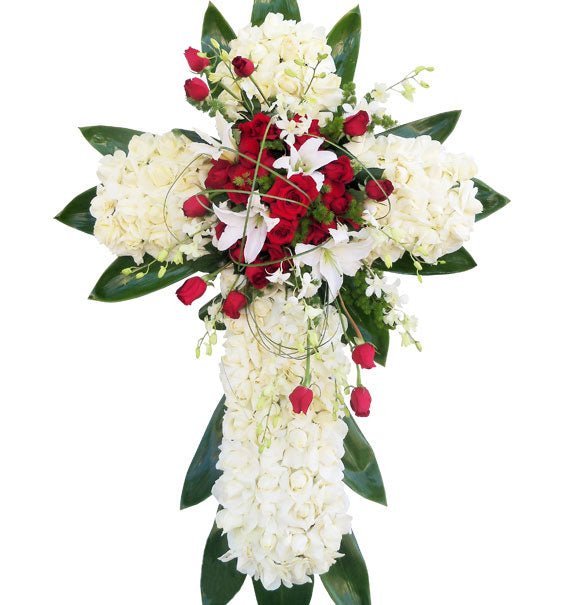 Kệ Hoa Viếng Thánh Giá - Hoa Sài Gòn