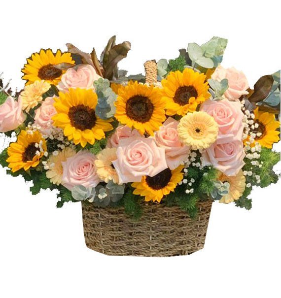 Lẵng Hoa Hy Vọng - Hoa Sài Gòn