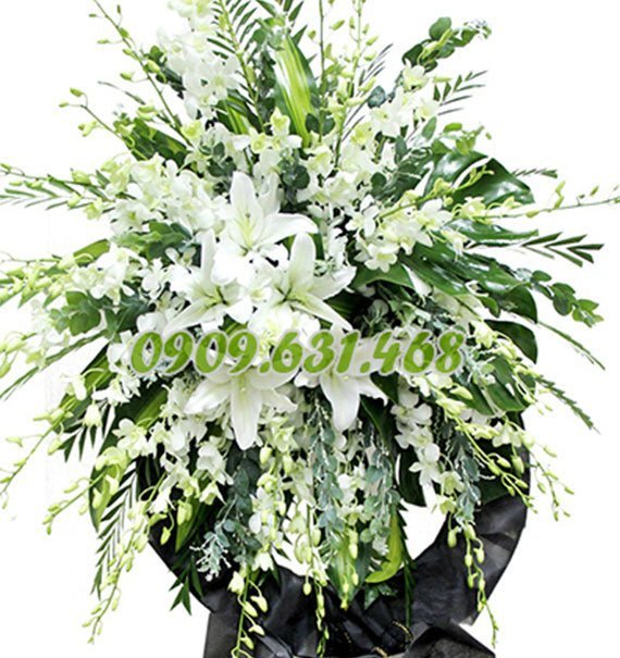 Shop Hoa Viếng Đám Tang Đẹp - Hoa Sài Gòn
