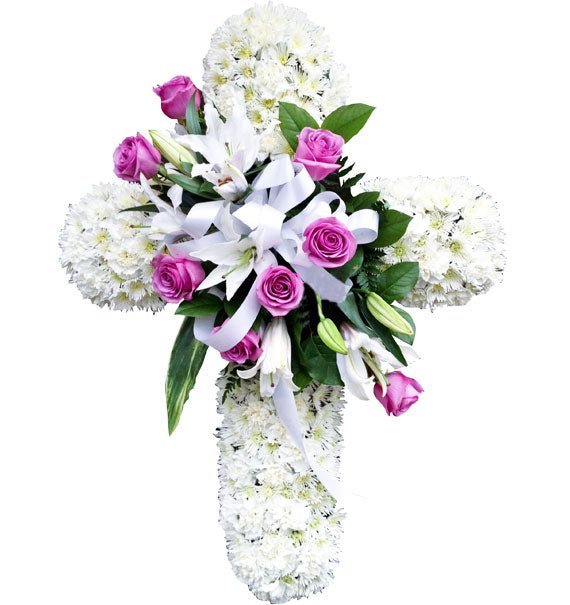 Vòng Hoa Tang Lễ Công Giáo - Hoa Sài Gòn