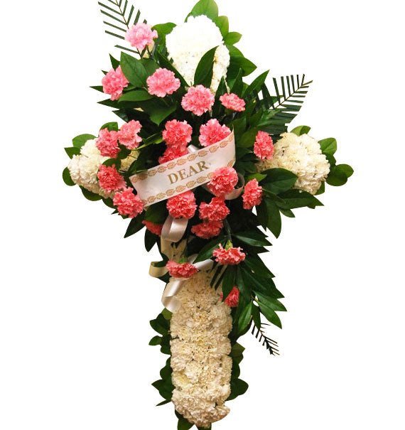 Vòng Hoa Tang Lễ Công Giáo Đẹp - Hoa Sài Gòn