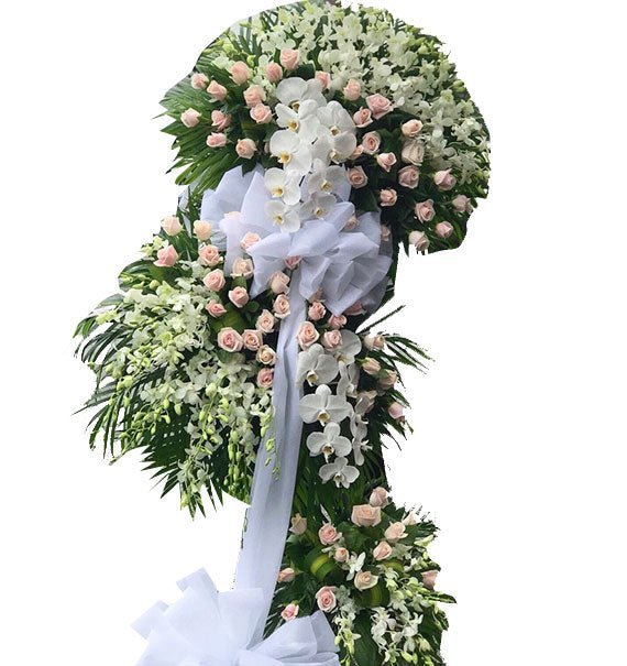 Vòng Hoa Viêng Đám Tang Thông Gia - Hoa Sài Gòn