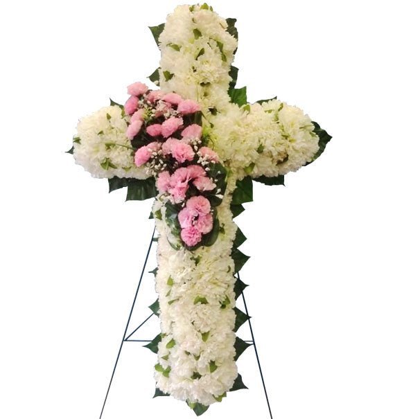 Vòng Hoa Viếng Tang Công Giáo - Hoa Sài Gòn