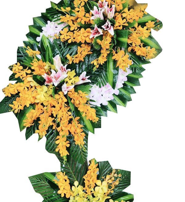 Vòng Hoa Viếng Tang Giá Rẻ - Hoa Sài Gòn
